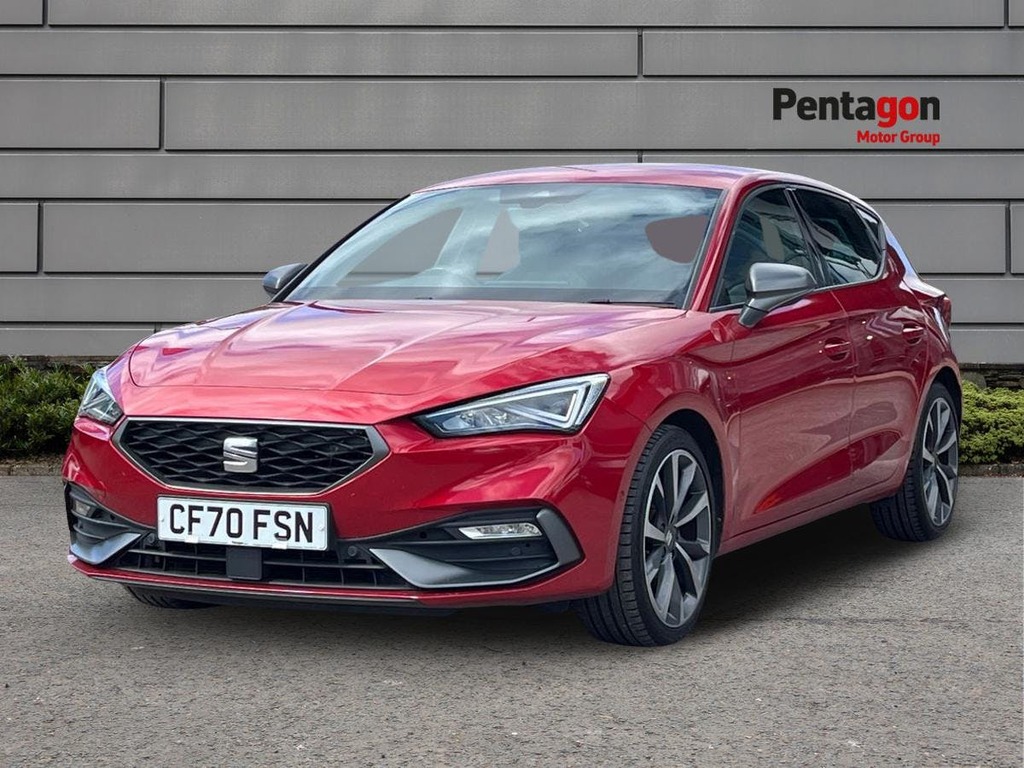 Seat Leon 1.5 Tsi Evo Fr Sport Hatchback E CF70FSN Red #3