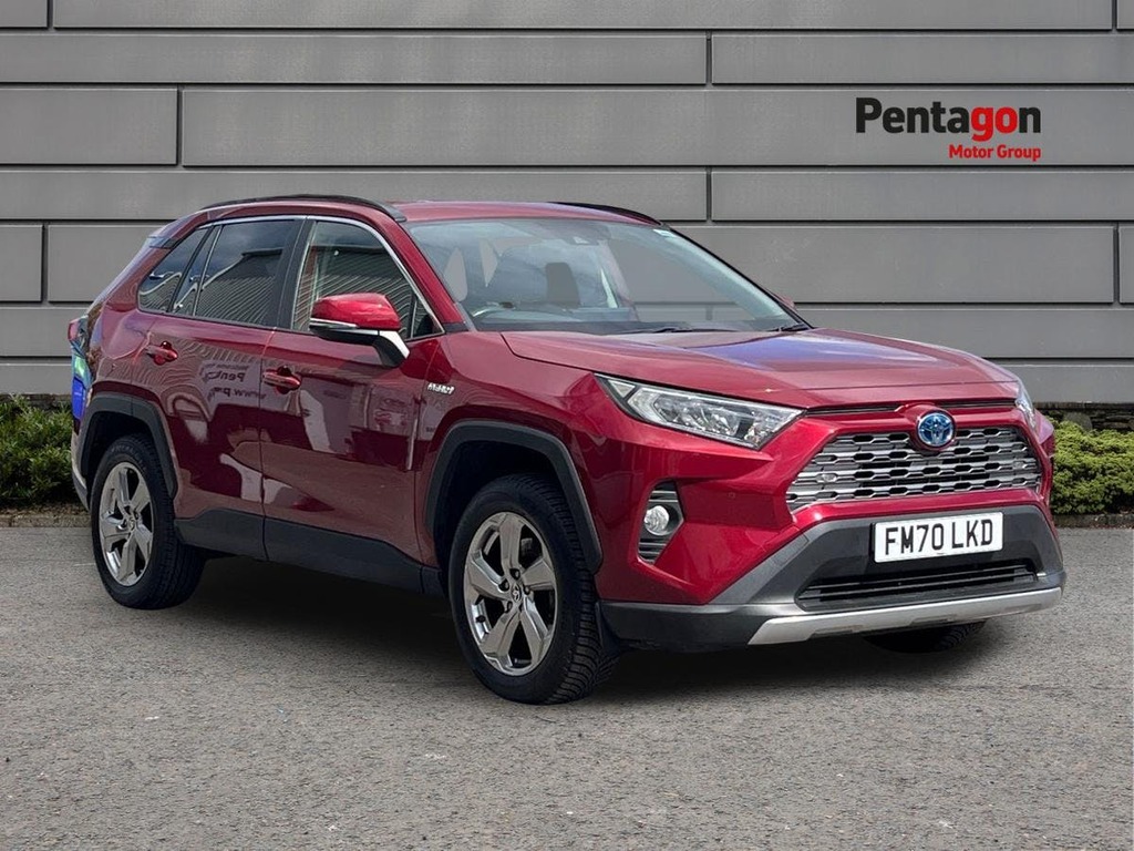 Toyota Rav 4 2.5 Vvt H Gpf Design Suv Hybrid Cvt Eur Red