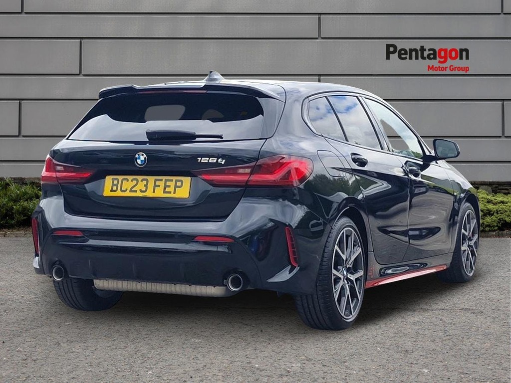 BMW 1 Series 2.0 128Ti Lcp Hatchback Euro 6 BC23FEP Black #4