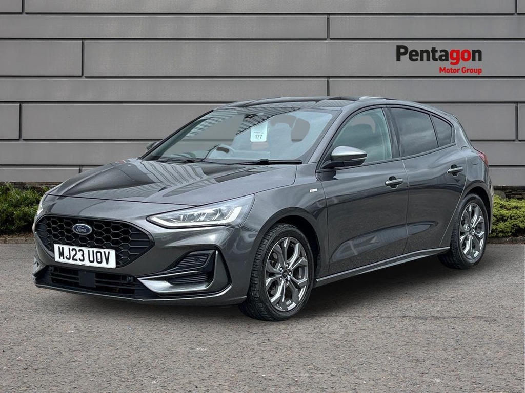 Ford Focus 1.0T Ecoboost St Line Hatchback MJ23UOV Grey #3