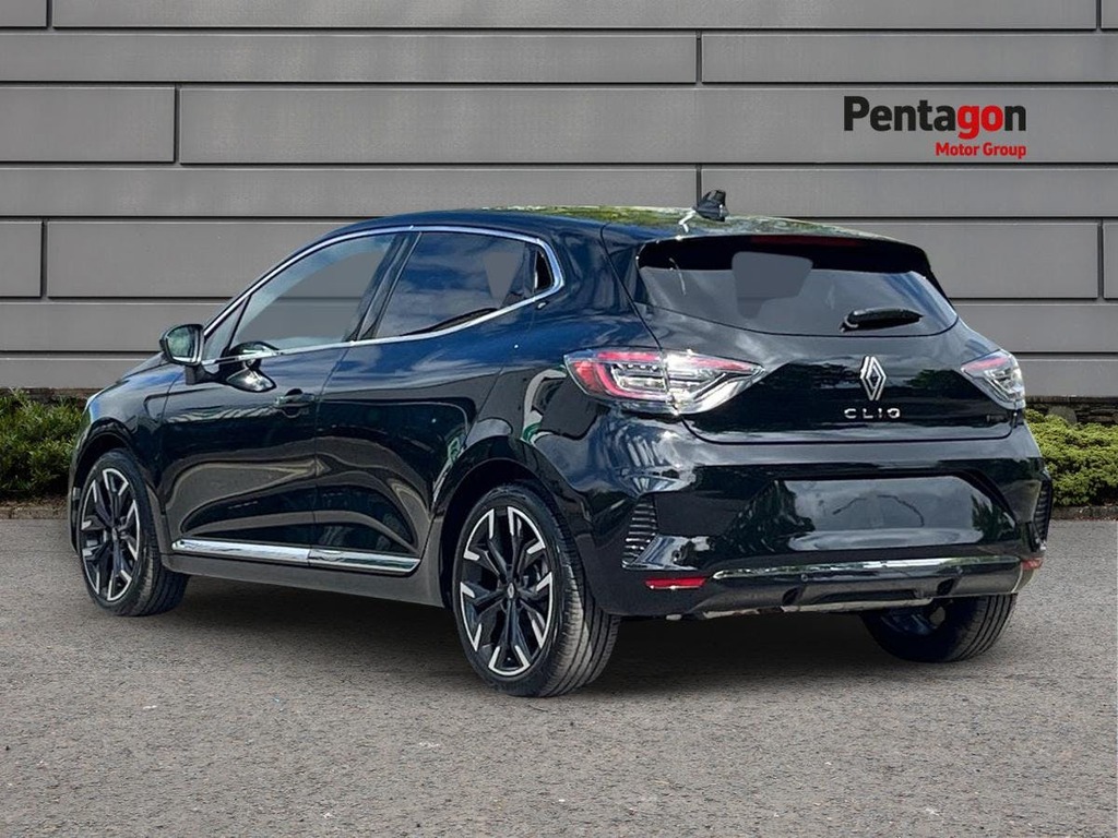 Renault Clio 1.6 E Tech Techno Hatchback Hybrid Black #2