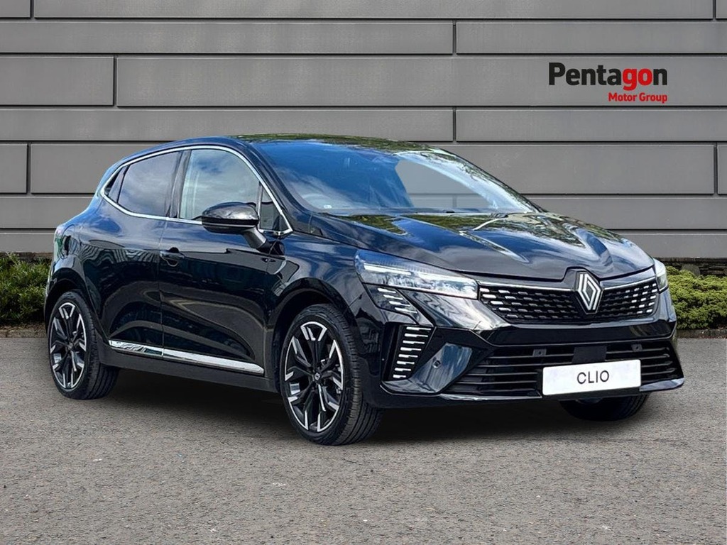 Renault Clio 1.6 E Tech Techno Hatchback Hybrid Black