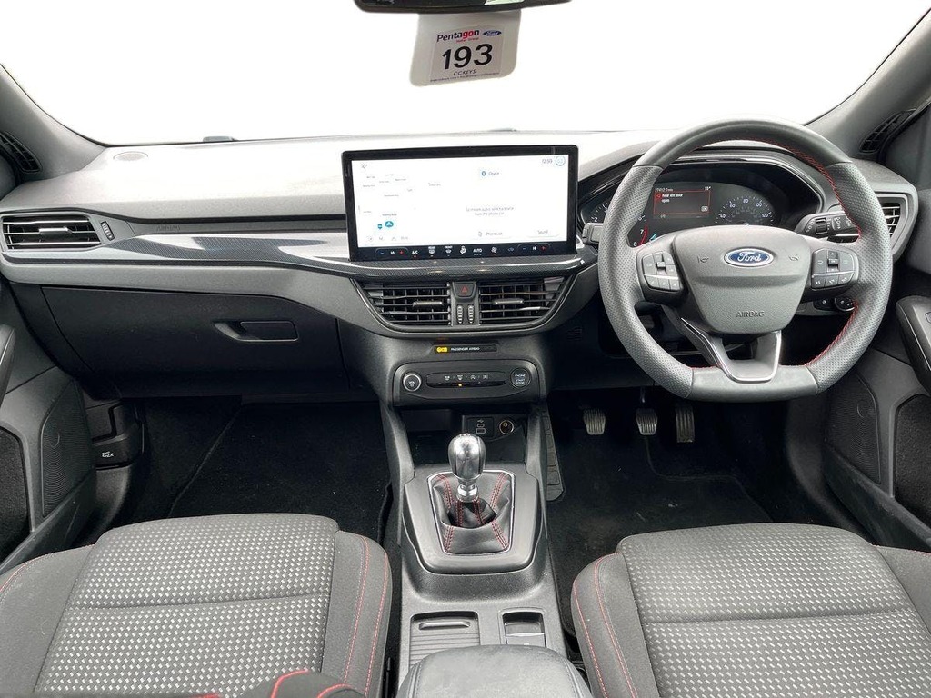 Ford Focus 1.0T Ecoboost St Line Hatchback MV23BWH Blue #6