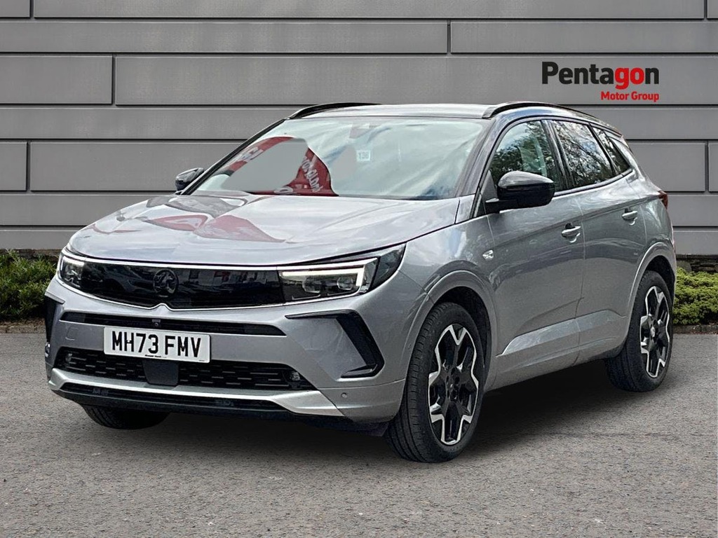 Vauxhall Grandland 1.2 Turbo Ultimate Suv Euro 6 S MH73FMV Grey #3