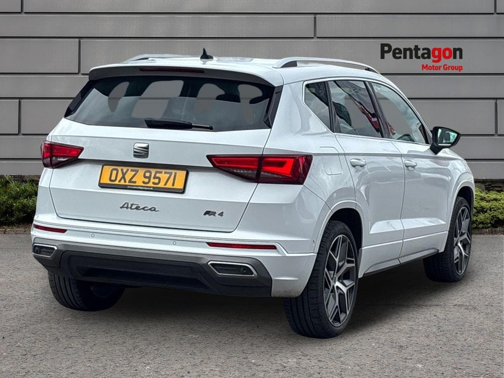 Seat Ateca 2.0 Tdi Fr Sport Suv Dsg 4Drive Euro 6 OXZ9571 White #4