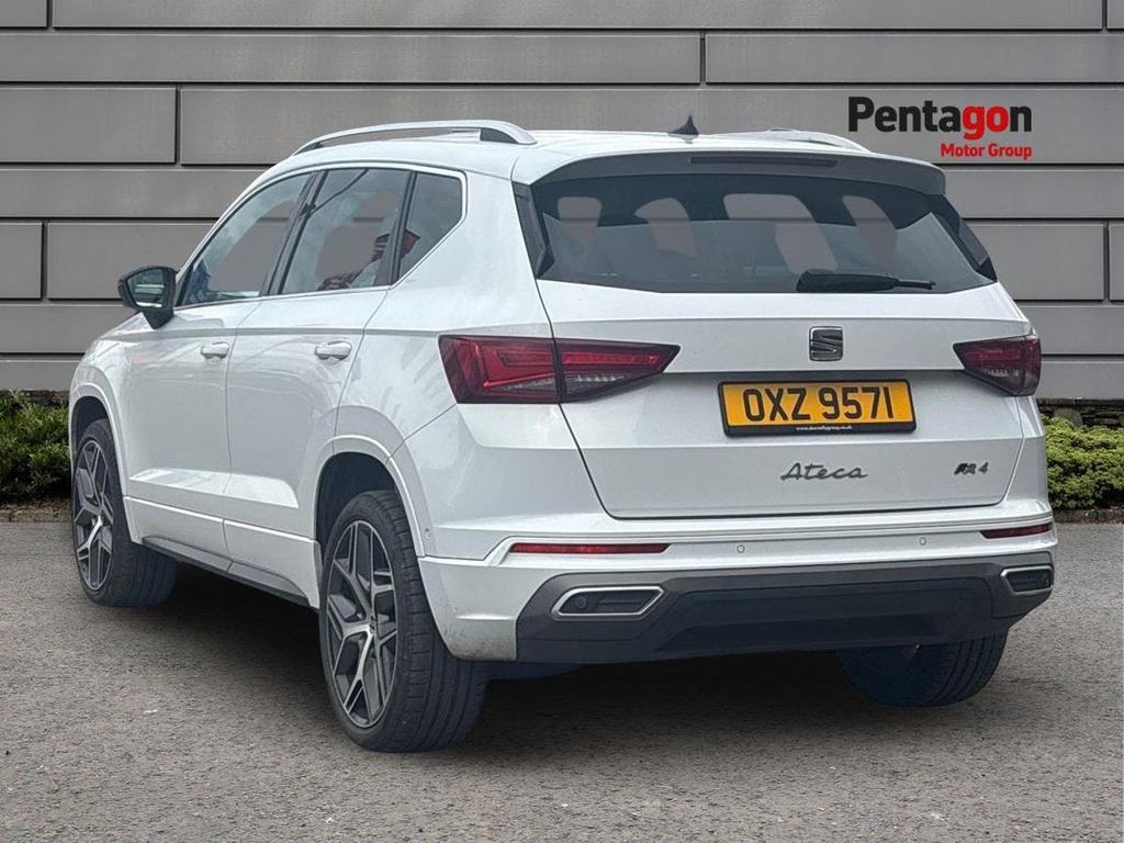 Seat Ateca 2.0 Tdi Fr Sport Suv Dsg 4Drive Euro 6 OXZ9571 White #2