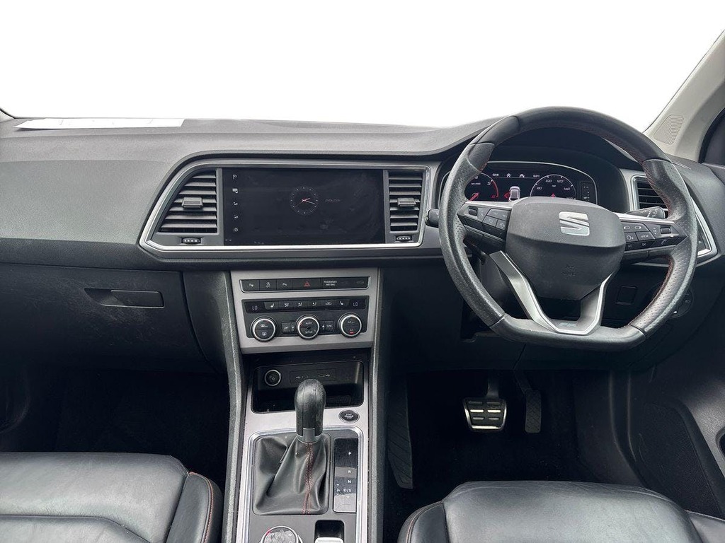 Seat Ateca 2.0 Tdi Fr Sport Suv Dsg 4Drive Euro 6 OXZ9571 White #6