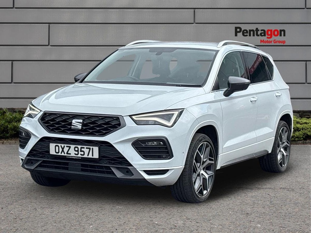 Seat Ateca 2.0 Tdi Fr Sport Suv Dsg 4Drive Euro 6 OXZ9571 White #3