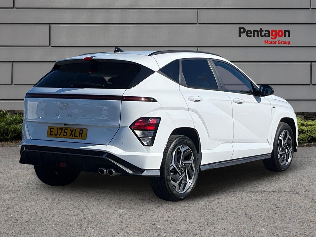 Hyundai Kona 1.6 H Gdi N Line Suv Hybrid Dct Euro 6 EJ75XLR White #4