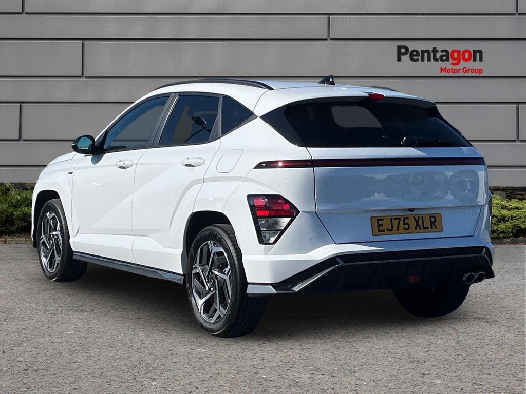 Hyundai Kona 1.6 H Gdi N Line Suv Hybrid Dct Euro 6 EJ75XLR White #2