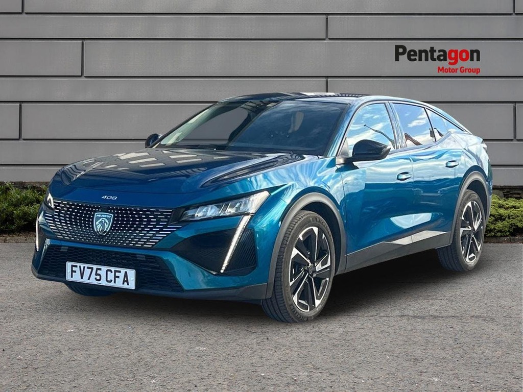 Peugeot 408 1.2 Puretech Allure Fastback Eat Euro 6 Blue #3