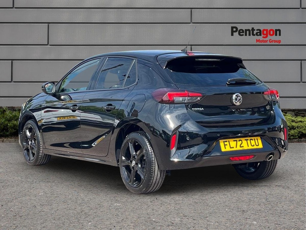 Vauxhall Corsa 1.2 Turbo Gs Line Hatchback Euro FL72TCU Black #2