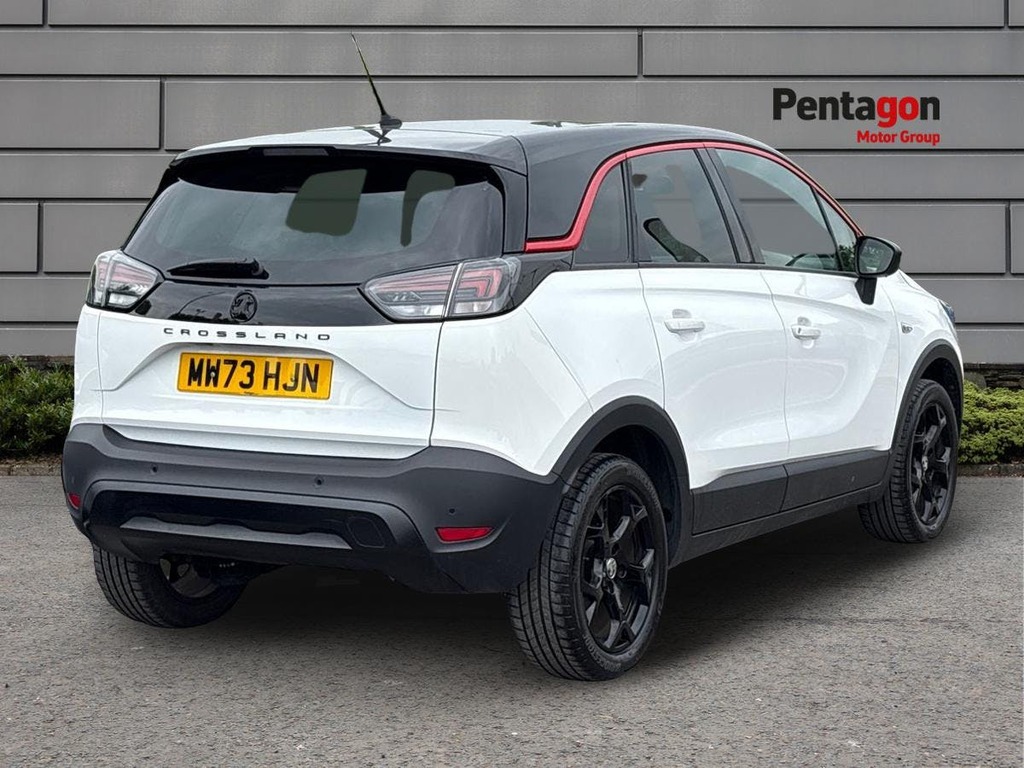 Vauxhall Crossland 1.2 Turbo Gs Suv Euro 6 Ss 1 MW73HJN White #4