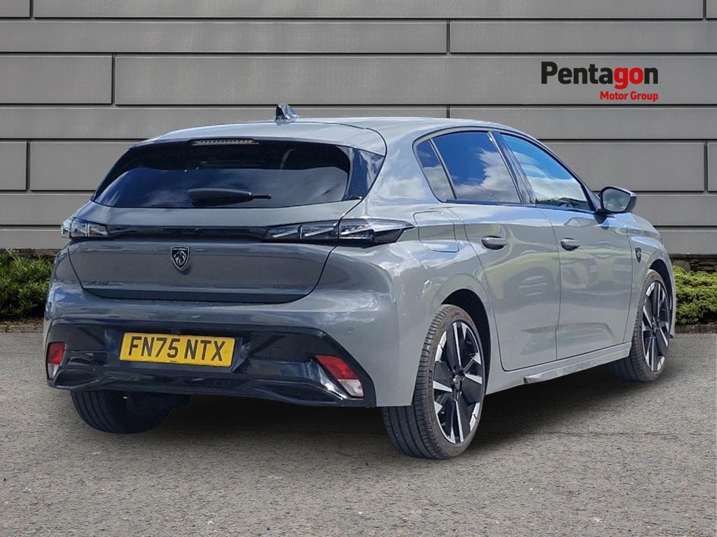 Peugeot 308 1.2 Gt Hatchback Hybrid E Dsc Euro 6 S FN75NTX Grey #4