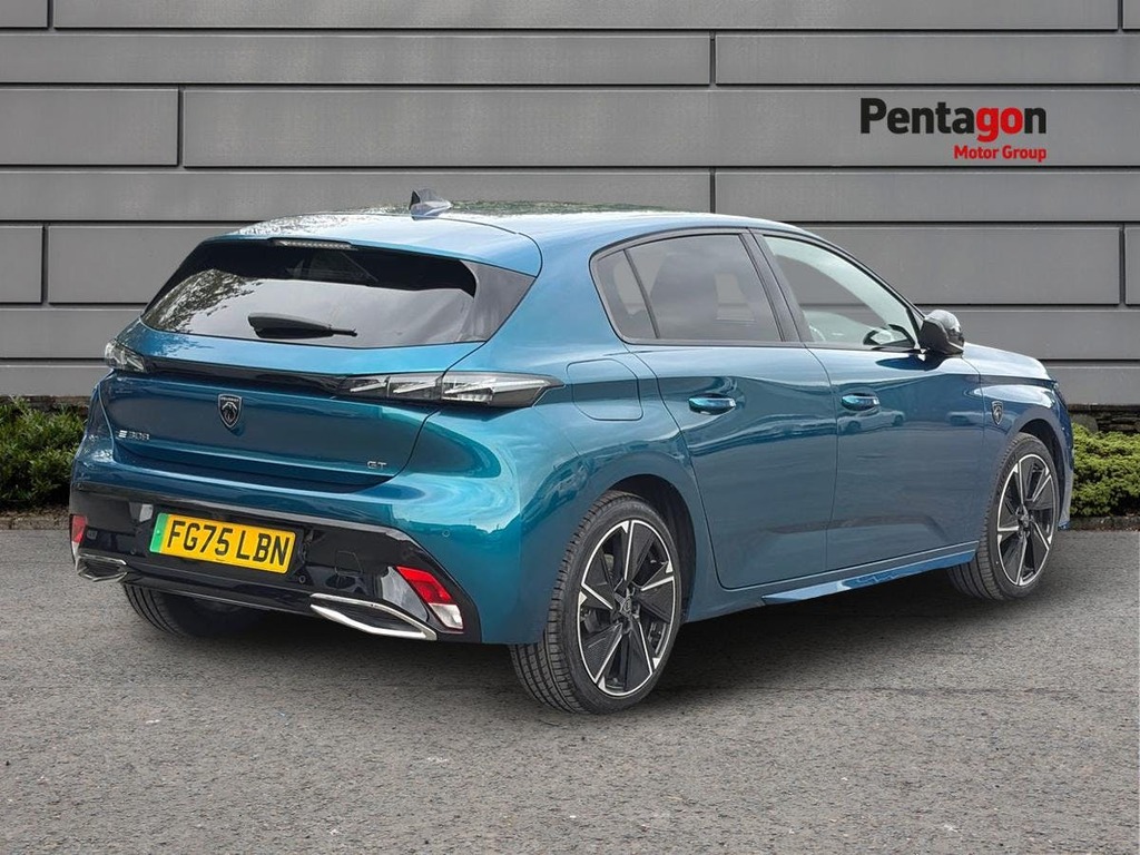 Peugeot 308 54Kwh Gt Hatchback 156 Ps FG75LBN Blue #4