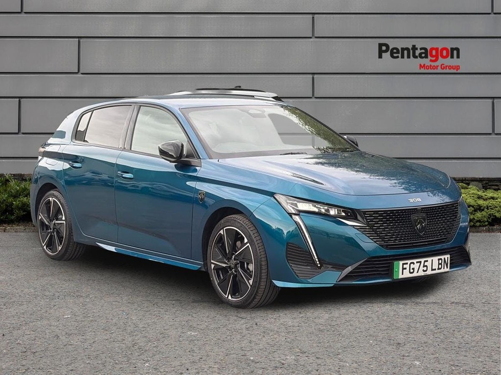 Peugeot 308 54Kwh Gt Hatchback 156 Ps Blue