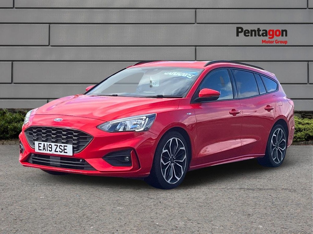 Ford Focus 2.0 Ecoblue St Line X Estate Euro EA19ZSE Red #3