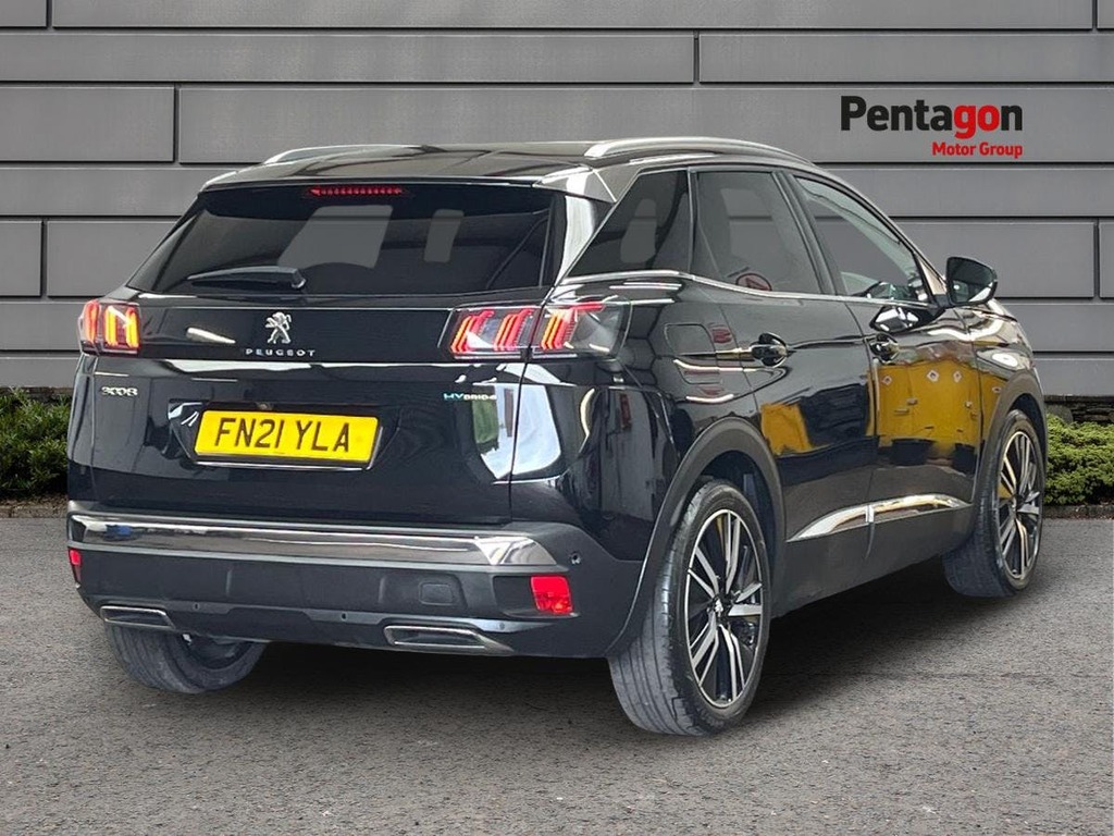 Peugeot 3008 1.6 13.2Kwh Gt Suv Plug In Hybrid E Eat FN21YLA Black #4