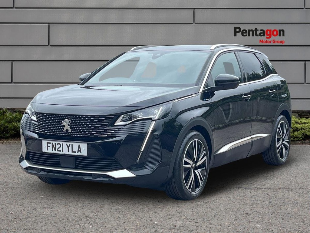 Peugeot 3008 1.6 13.2Kwh Gt Suv Plug In Hybrid E Eat FN21YLA Black #3