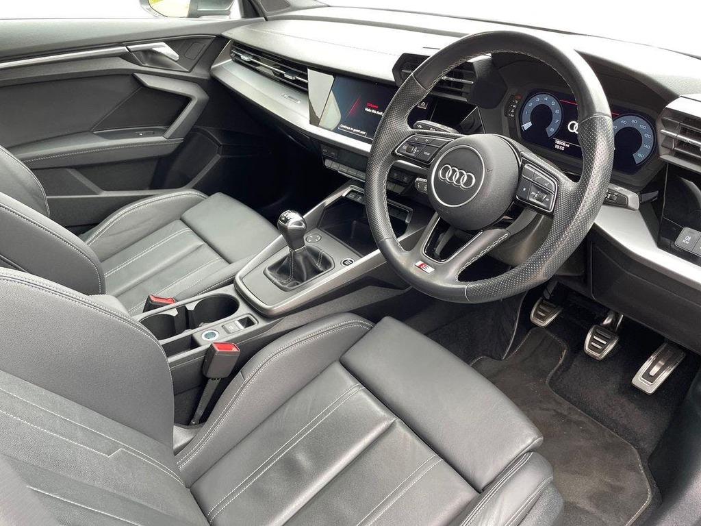 Audi A3 1.0 Tfsi 30 S Line Saloon Euro 6 BV73UCP Grey #5
