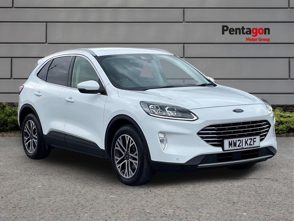 Ford Kuga 1.5T Ecoboost Titanium Suv 2Wd E White