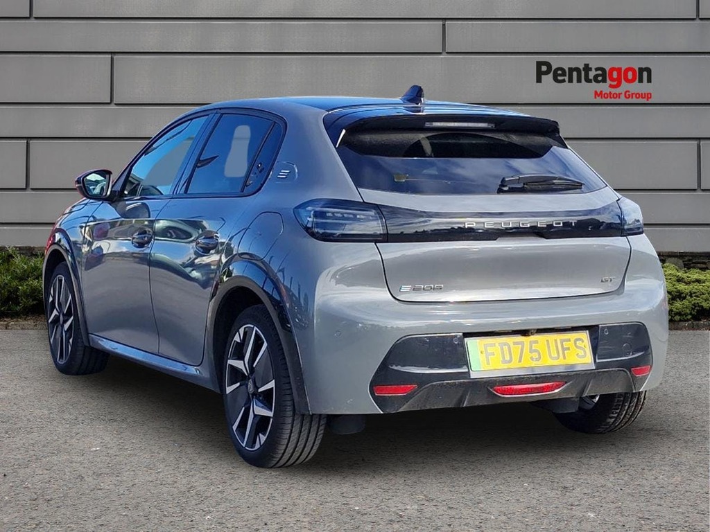 Peugeot e-208 E-208 Hatchback 115Kw Gt 51Kwh FD75UFS Grey #2