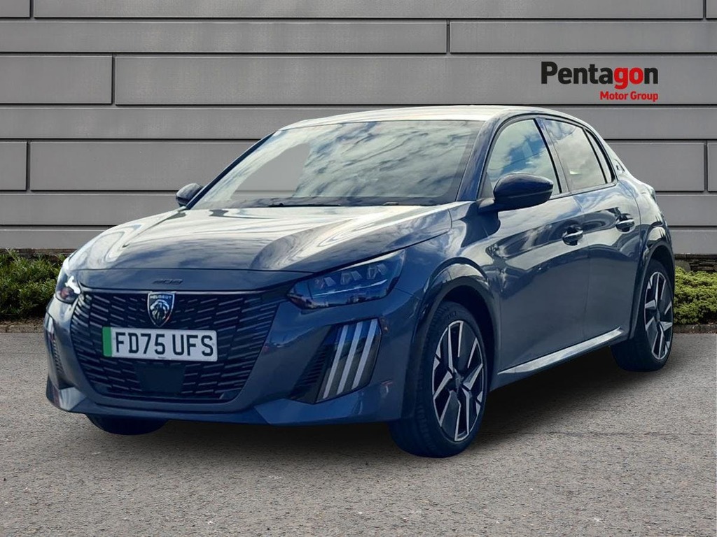 Peugeot e-208 E-208 Hatchback 115Kw Gt 51Kwh FD75UFS Grey #3