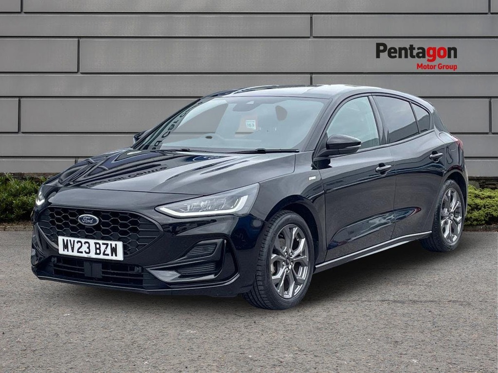 Ford Focus 1.0T Ecoboost St Line Hatchback MV23BZW Black #3