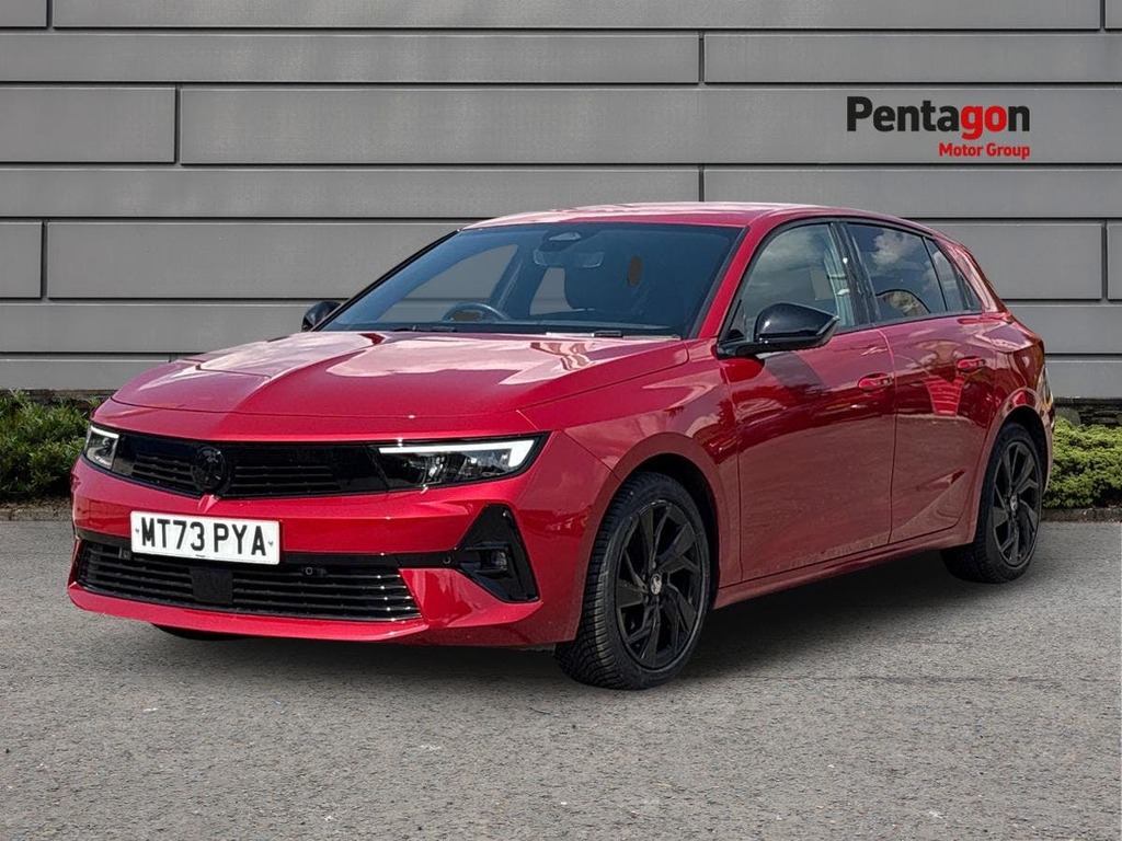 Vauxhall Astra 1.2 Turbo Gs Hatchback Euro 6 S MT73PYA Red #3