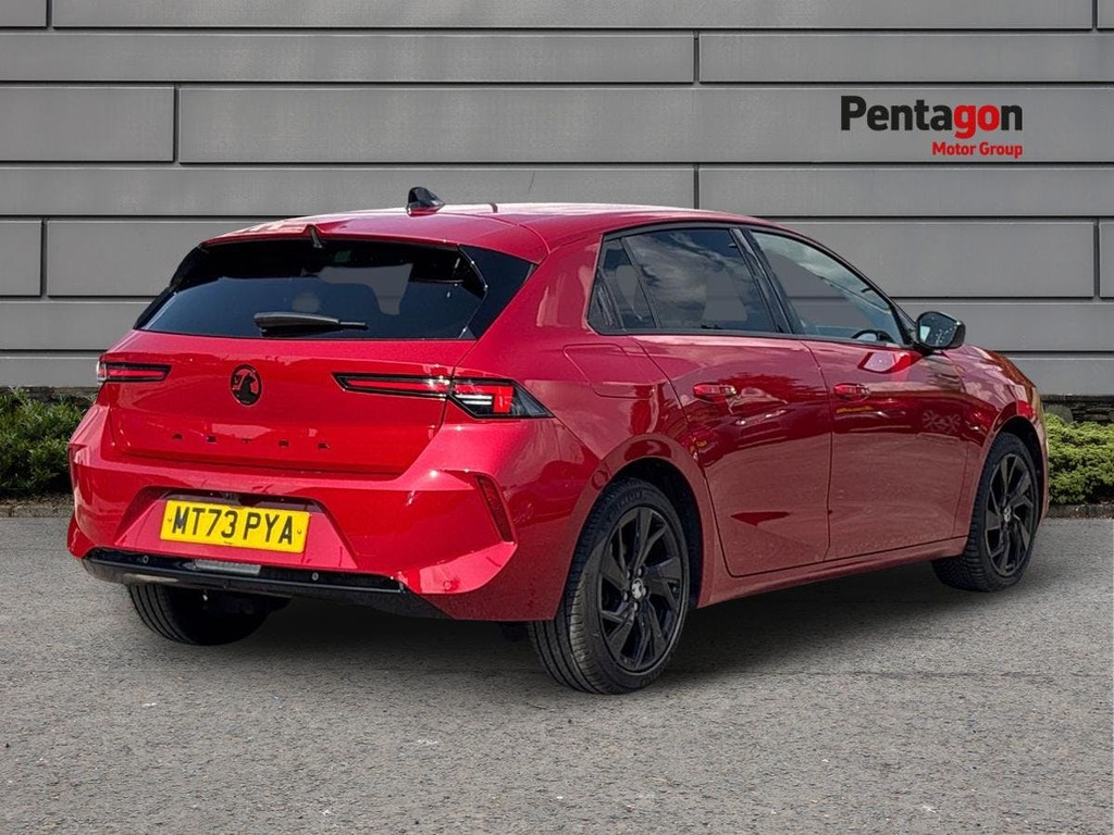 Vauxhall Astra 1.2 Turbo Gs Hatchback Euro 6 S MT73PYA Red #4