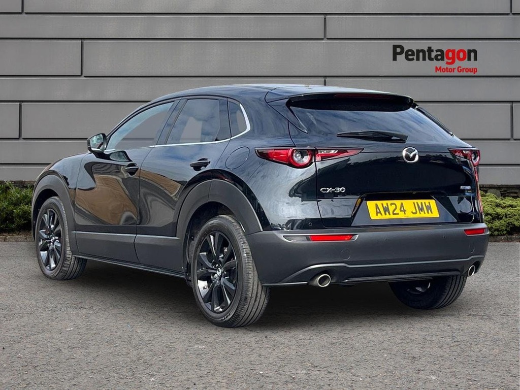 Mazda CX-30 2.0 E Skyactiv G Mhev Exclusive Line Suv Petro AW24JMW Black #2