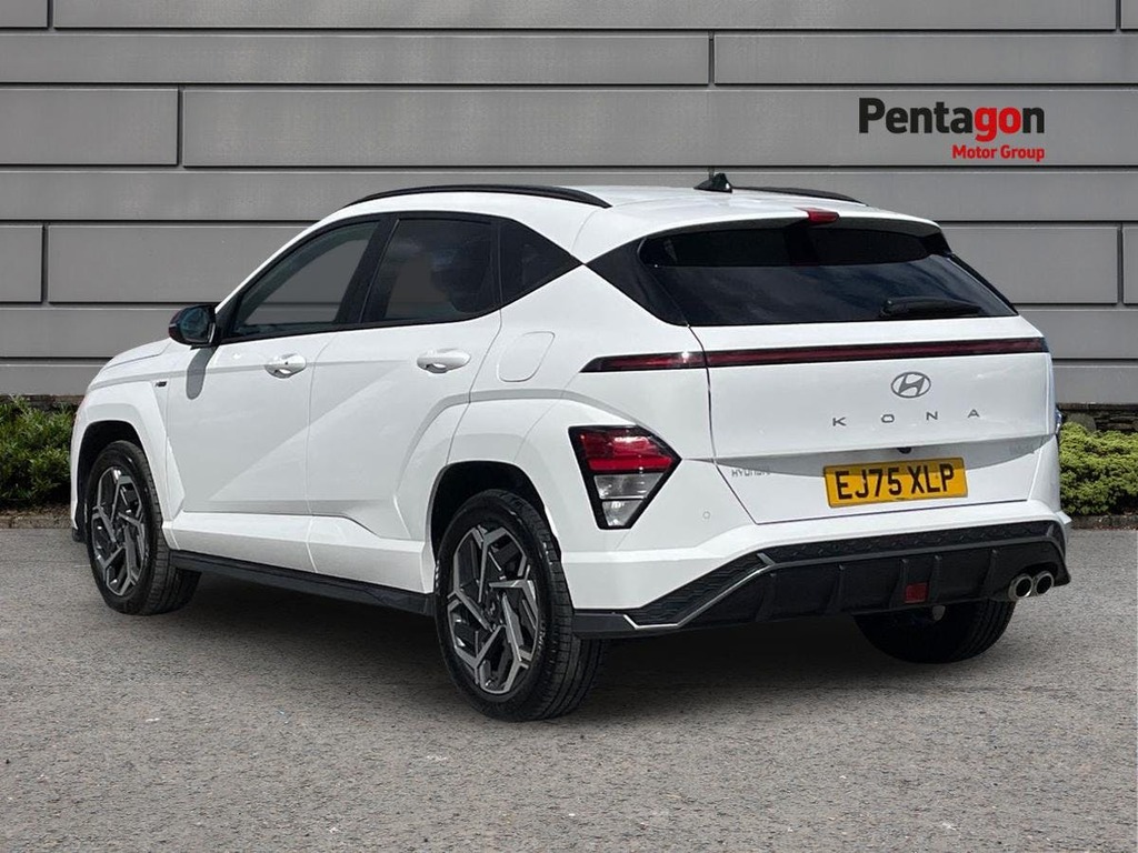 Hyundai Kona 1.6 H Gdi N Line Suv Hybrid Dct Euro 6 EJ75XLP White #2