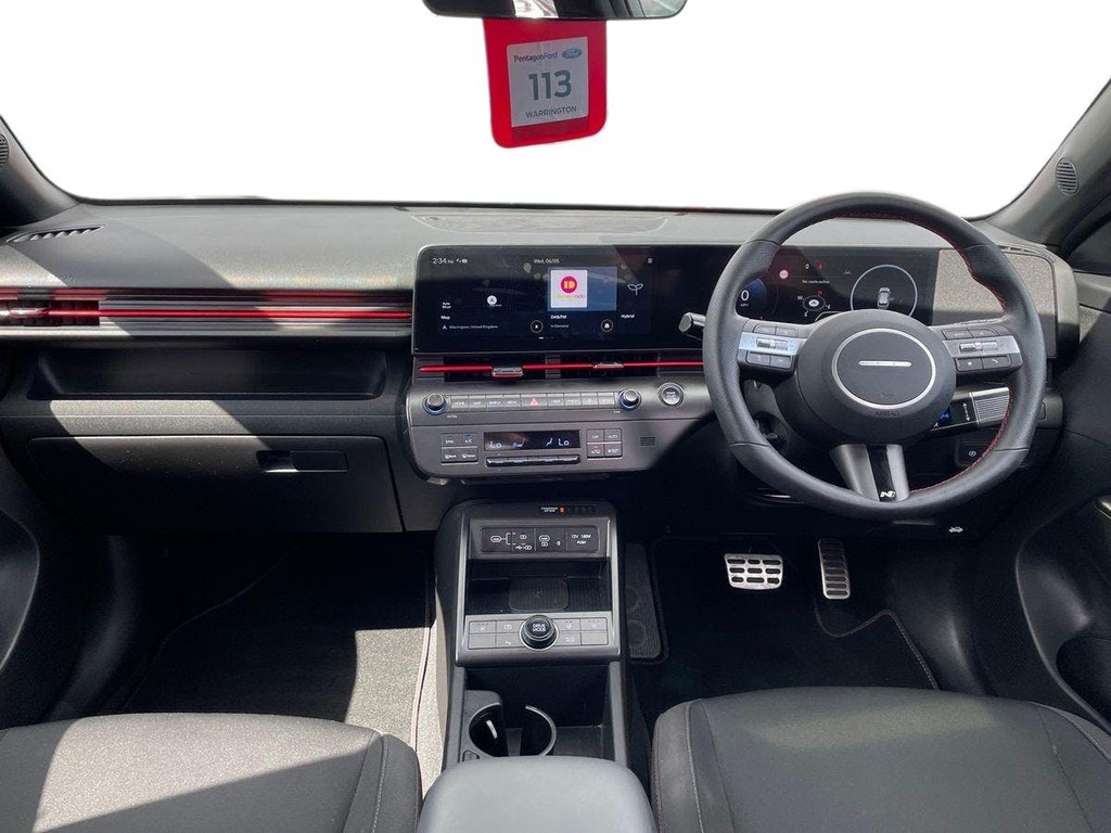 Hyundai Kona 1.6 H Gdi N Line Suv Hybrid Dct Euro 6 EJ75XLP White #6