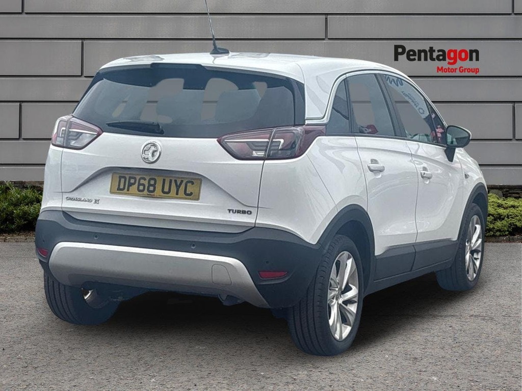 Vauxhall Crossland X 1.2 Turbo Gpf Tech Line Nav Suv DP68UYC White #4
