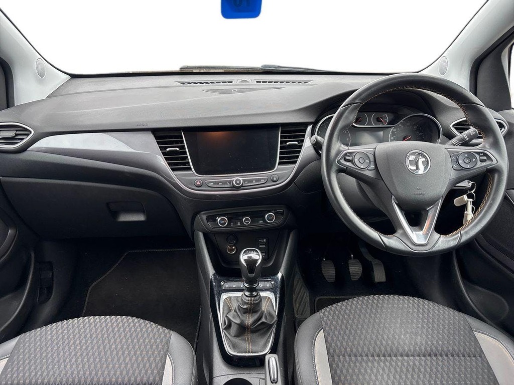 Vauxhall Crossland X 1.2 Turbo Gpf Tech Line Nav Suv DP68UYC White #6