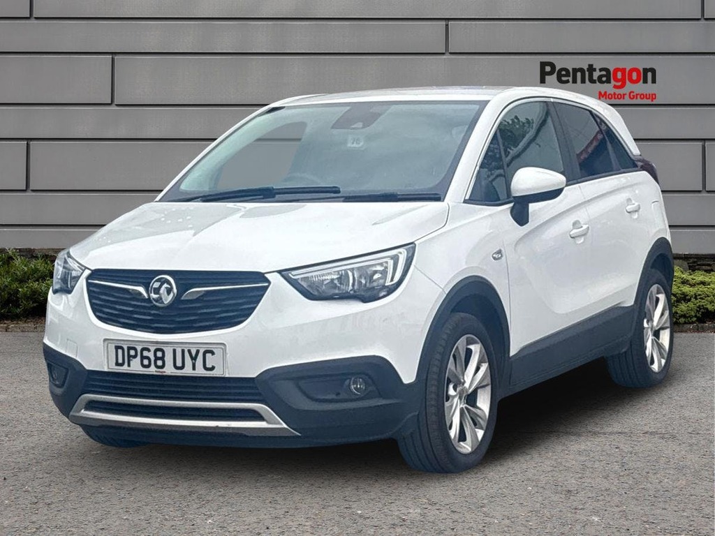 Vauxhall Crossland X 1.2 Turbo Gpf Tech Line Nav Suv DP68UYC White #3