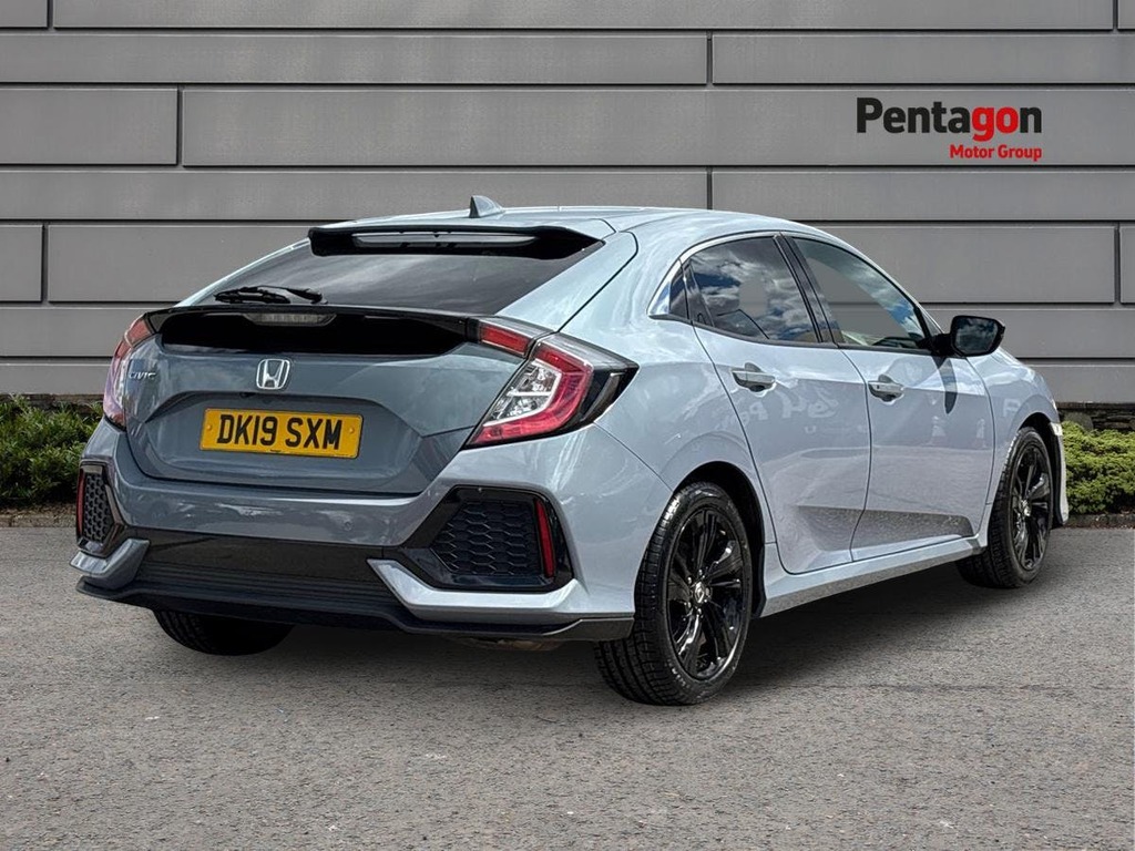 Honda Civic 1.0 Vtec Turbo Sr Hatchback Euro DK19SXM Grey #4