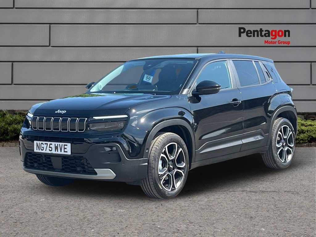 Jeep Avenger 1.2 Summit Suv Euro 6 Ss 100 NG75WVE Black #3