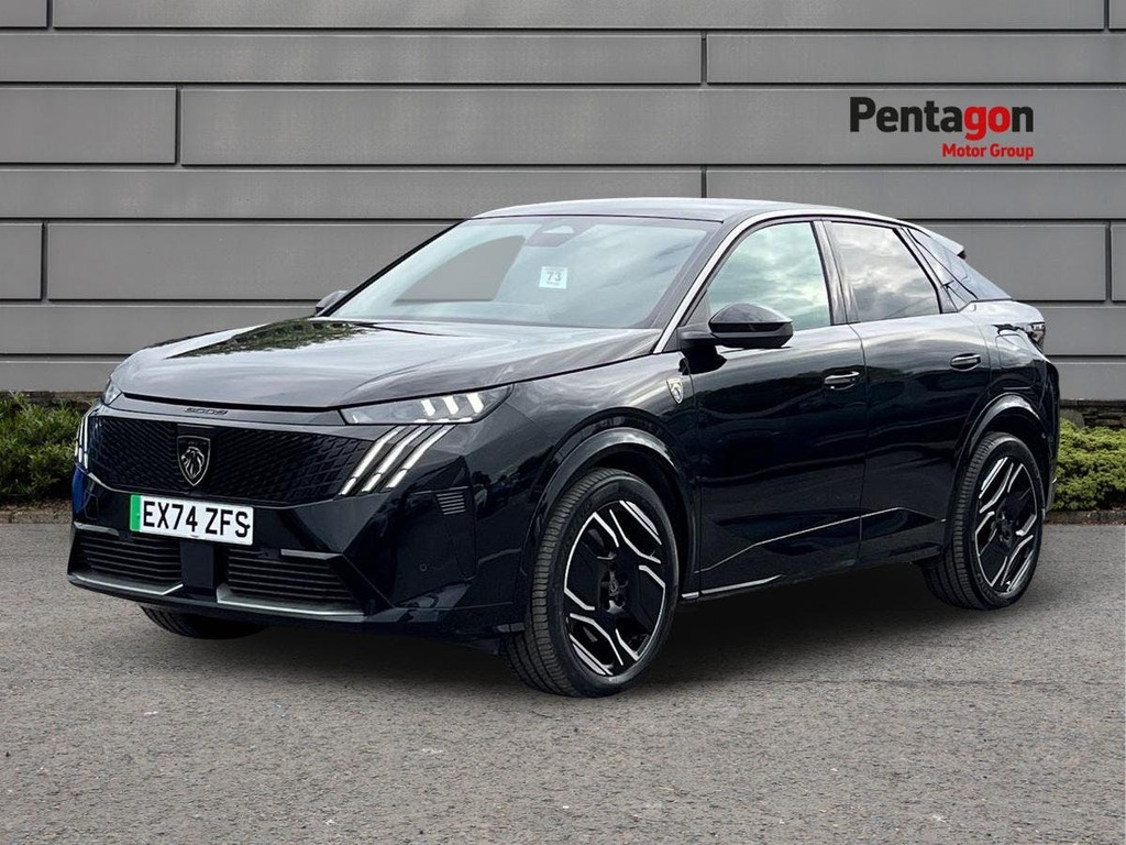 Peugeot 3008 73Kwh Gt Suv 210 Ps EX74ZFS Black #3