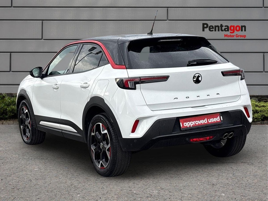 Vauxhall Mokka 1.2 Turbo Sri Premium Suv Euro 6 DV72ZKM White #2