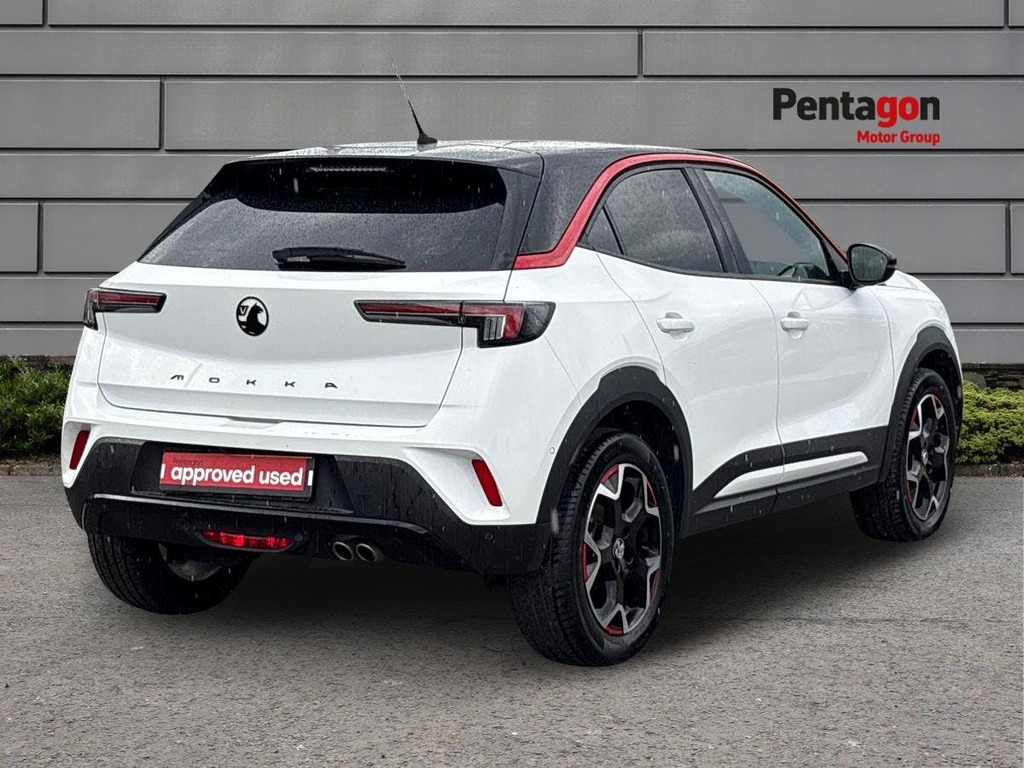Vauxhall Mokka 1.2 Turbo Sri Premium Suv Euro 6 DV72ZKM White #4