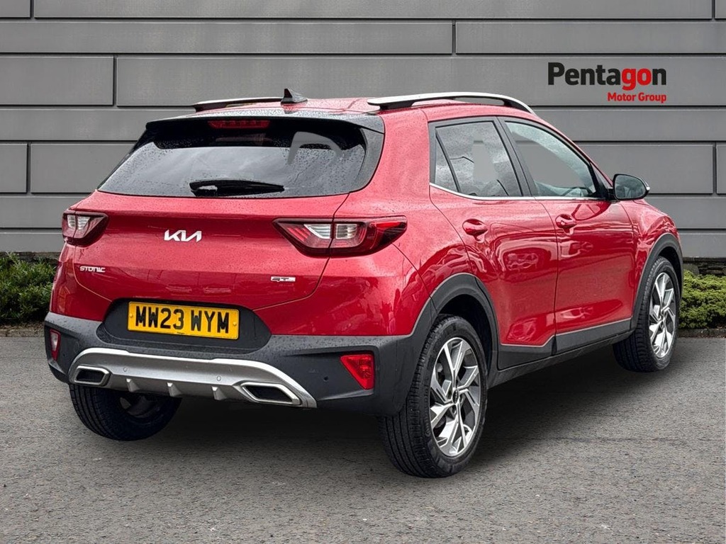 Kia Stonic 1.0 T Gdi Gt Line Suv Dct Euro 6 Ss MW23WYM Red #4