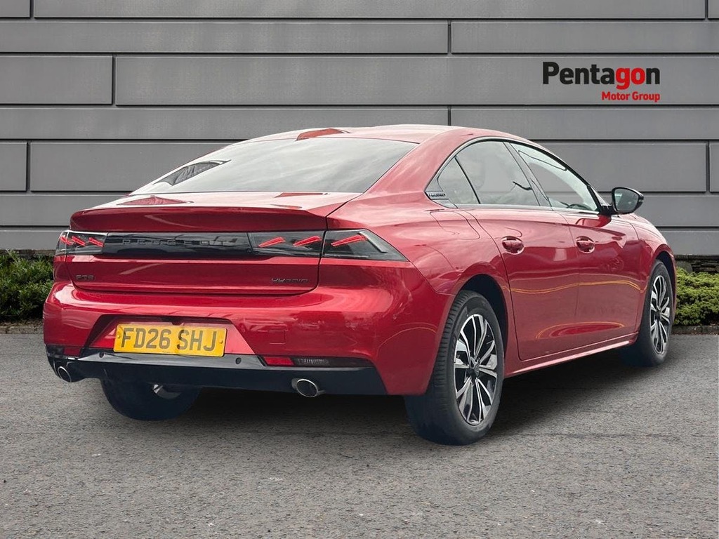 Peugeot 508 1.6 12.4Kwh Allure Fastback Plug In Hyb Red #4