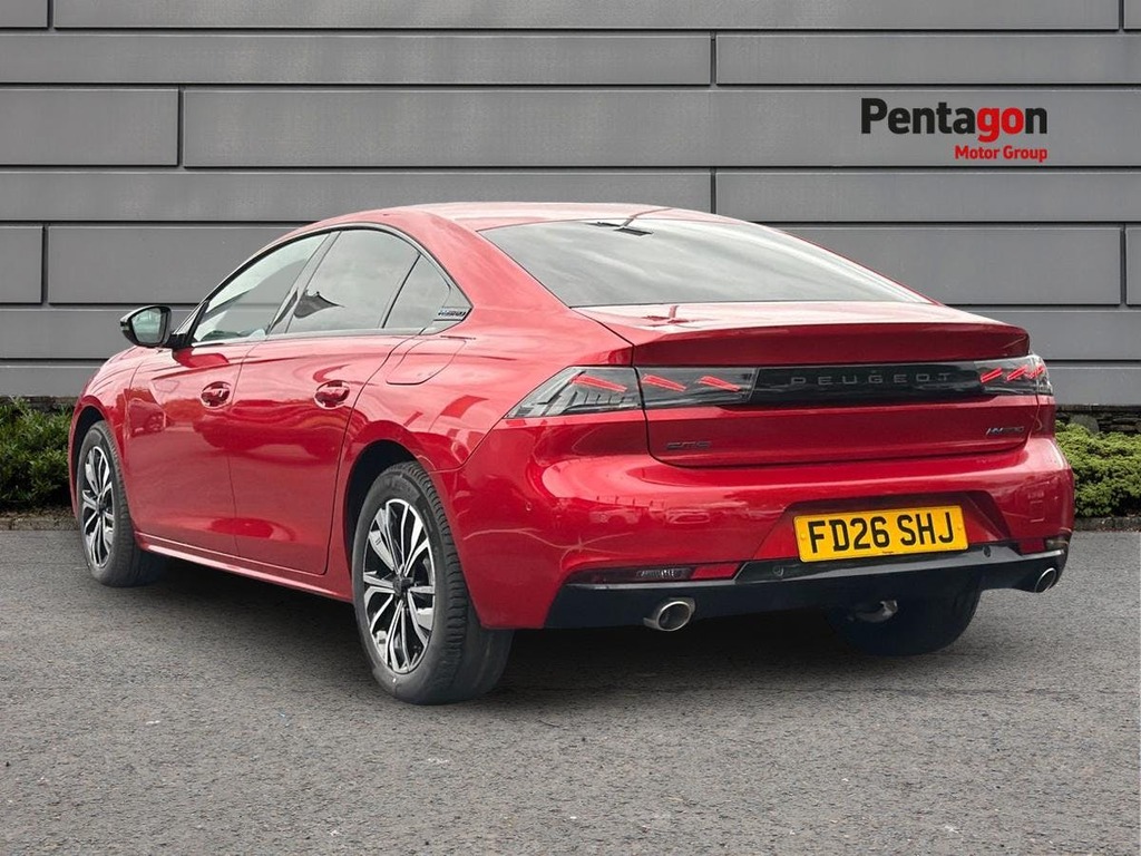 Peugeot 508 1.6 12.4Kwh Allure Fastback Plug In Hyb Red #2