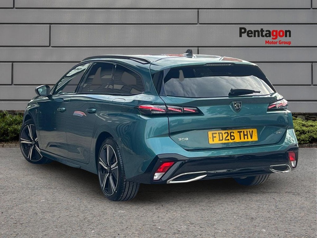 Peugeot 308 SW 1.6 12.4Kwh Gt Estate Plug In Hybrid E FD26THV Blue #2