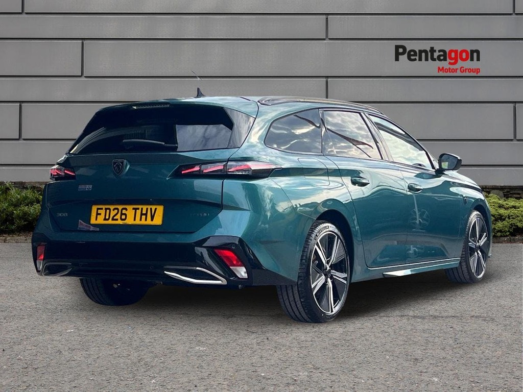 Peugeot 308 SW 1.6 12.4Kwh Gt Estate Plug In Hybrid E FD26THV Blue #4