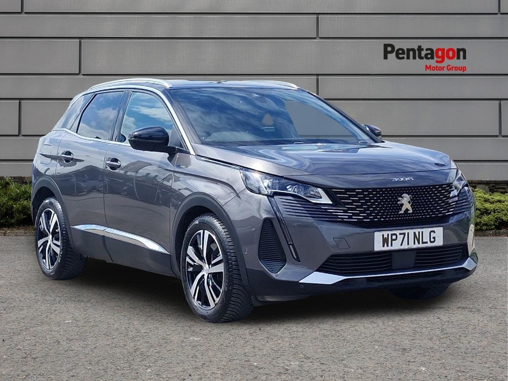 Peugeot 3008 1.6 13.2Kwh Gt Suv Plug In Hybrid E Eat Grey