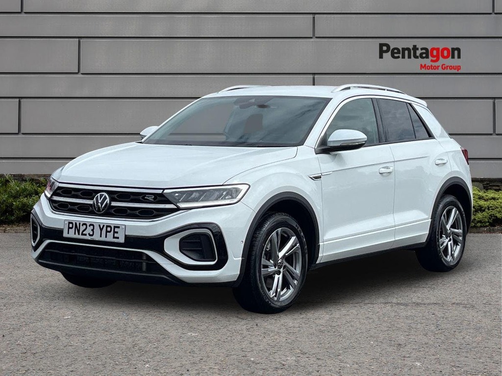 Volkswagen T-Roc 2.0 Tsi R Line Suv Dsg 4Motion Euro 6 PN23YPE White #3