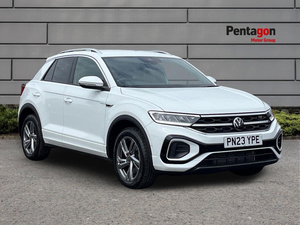 Volkswagen T-Roc 2.0 Tsi R Line Suv Dsg 4Motion Euro 6 White