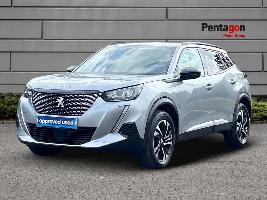 Peugeot 2008 1.2 Puretech Allure Premium Suv LD22CUJ Silver #3